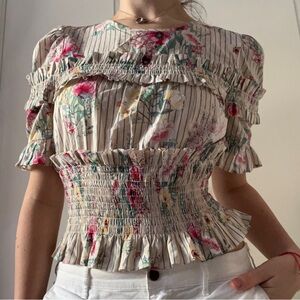Floral Tea Party Blouse